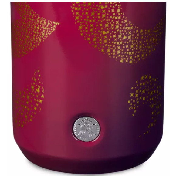 Disney Walt Disney World Starbucks Cinderella Castle Stainless Water Bottle New - Picture 3 of 3